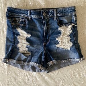 American Eagle Next Level Stretch Distressed Denim Women's Shorts